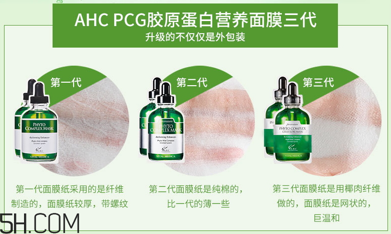 AHC PCG胶原蛋白面膜